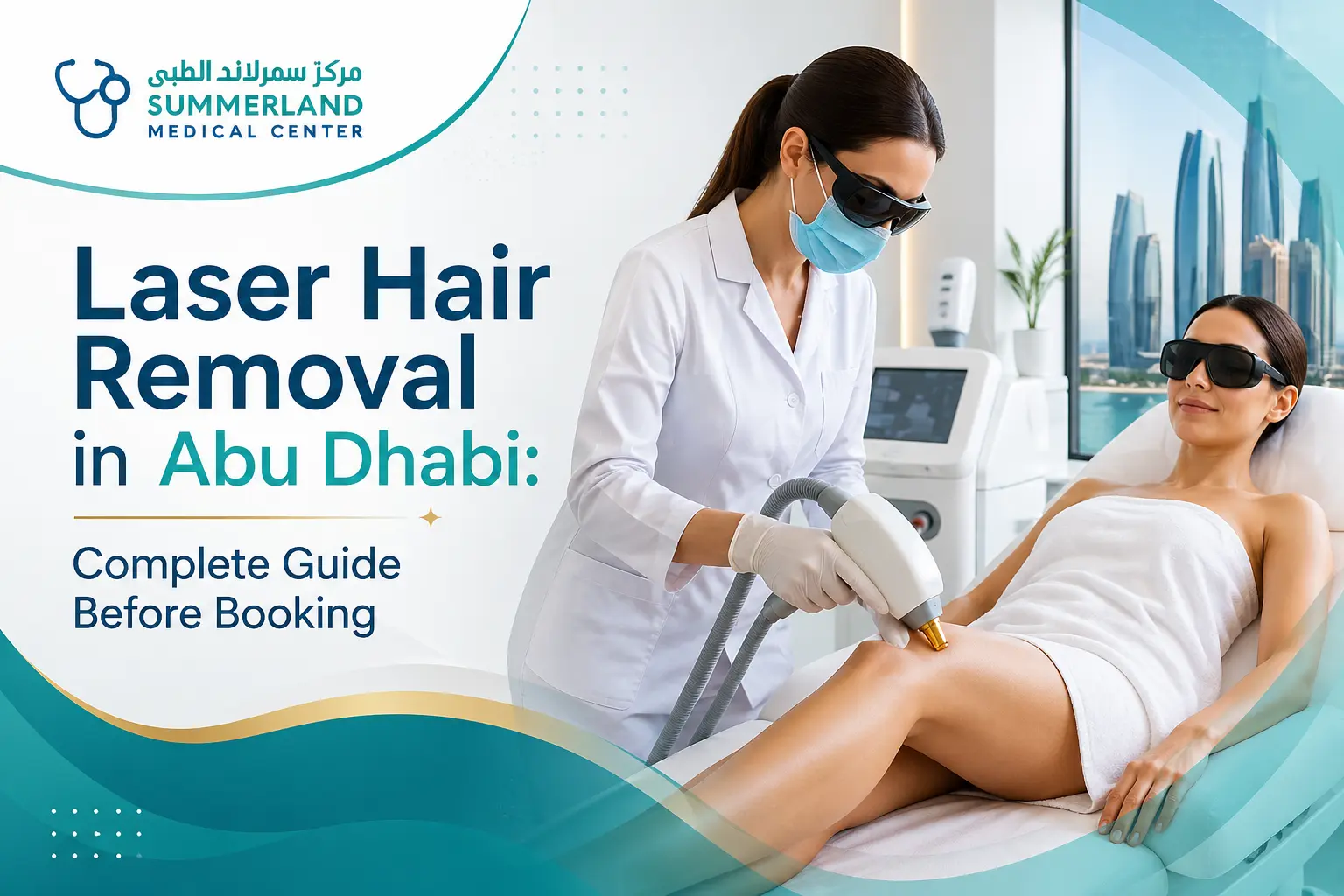 تكلفة إزالة الشعر بالليزر في أبوظبي